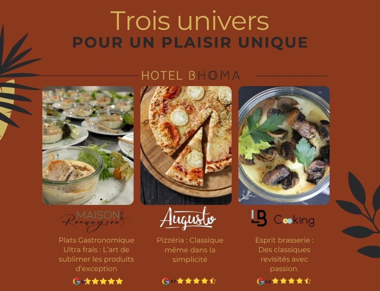 Bhoma Bourges - Hotel & Restaurant Exteriör bild